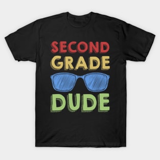 2nd Grade Dude Back To School First Day Of 2nd Grade T-Shirt